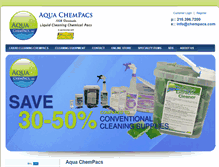 Tablet Screenshot of chempacs.com